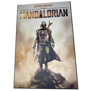 Star Wars The Mandalorian Wood Wall Plaque Disney Hobby Lobby 13"x19" Lucasfilm
